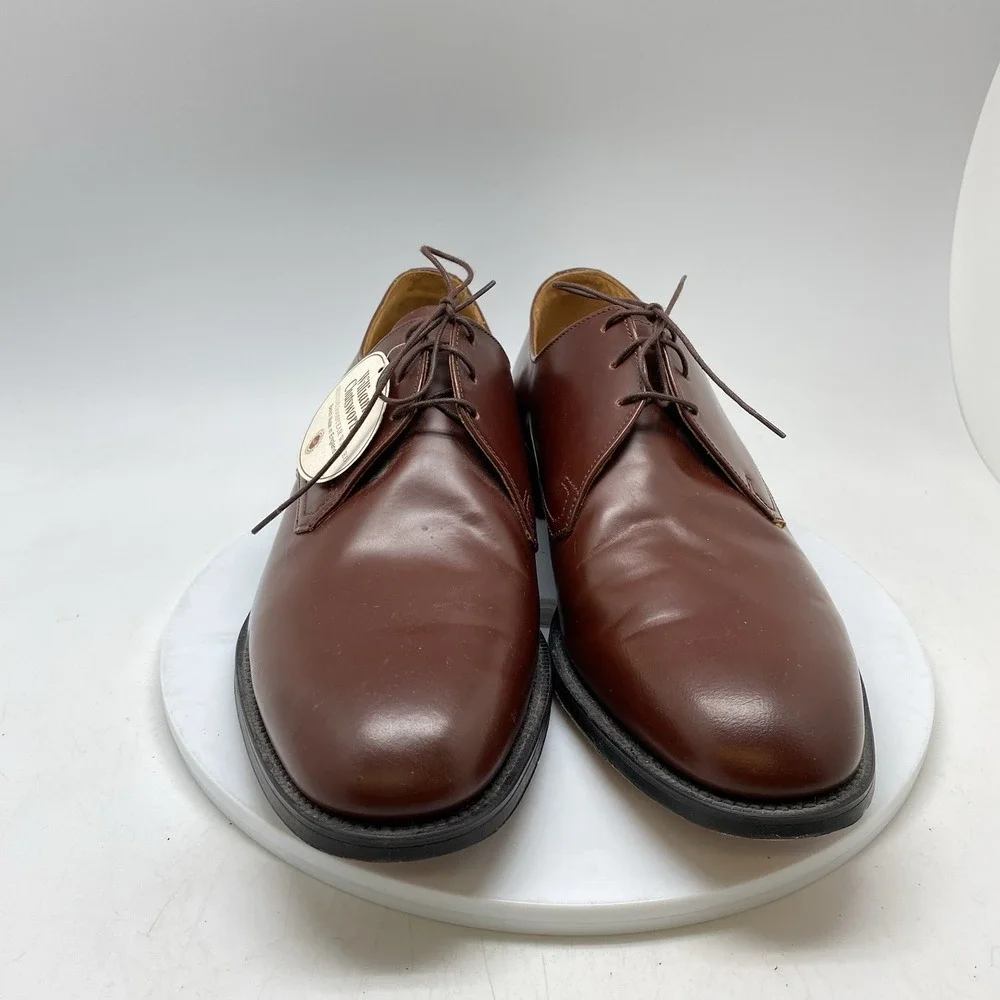 William Chatsworth Oxford Dress Shoes Mens 13 D Brown Leather England Preppy